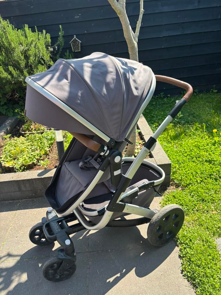 Joolz GEO 2 grijs complete set, Gebruikt, Verstelbare duwstang, Ophalen, Kinderwagen