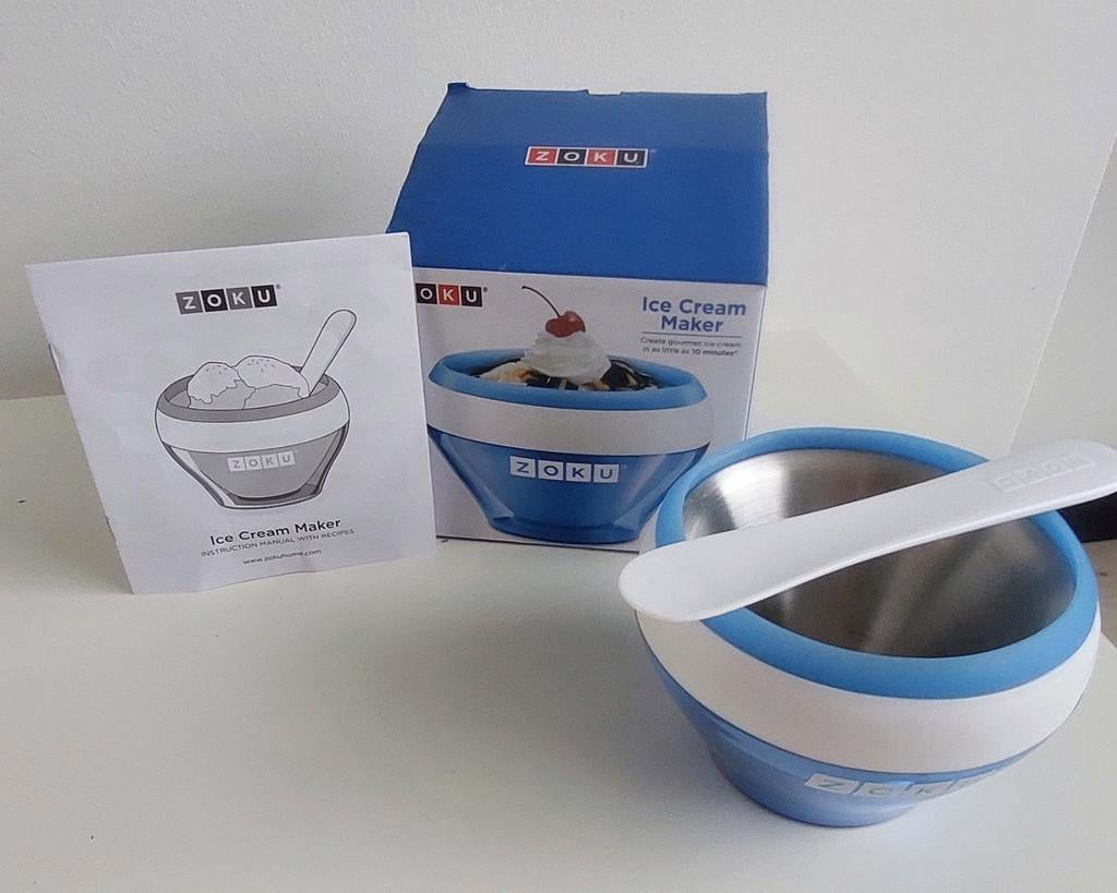 Zoku Ice Cream Maker – Nieuw – Zelf ijs maken in min., Ophalen, Nieuw