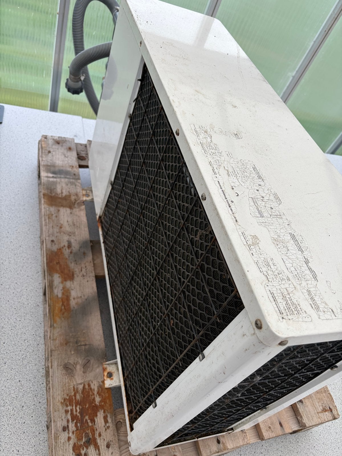 Gebruikte warmte pomp unit -zwembad verwarming, Ophalen, Gebruikt