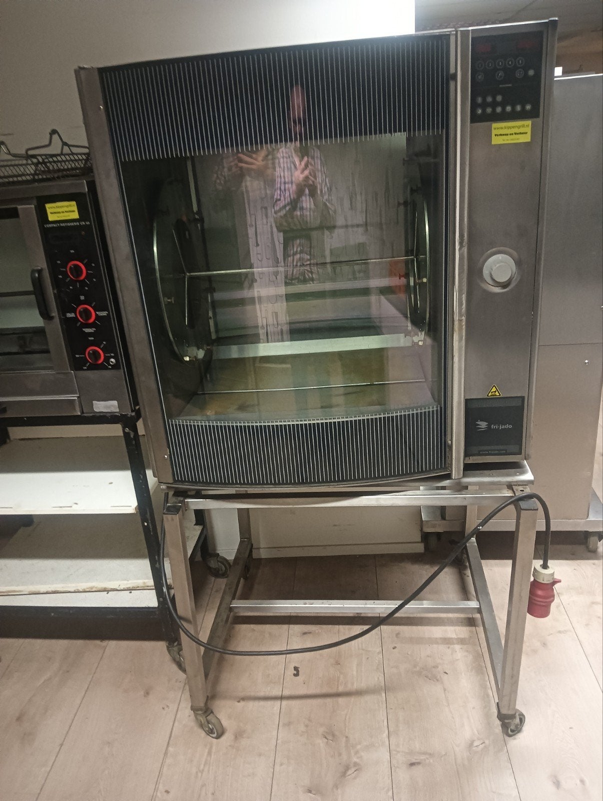 Kippengrill,kippenspit,frijado,degelijk,, Witgoed en Apparatuur, Ovens, 50 tot 55 cm, Overige merken, Duitsland, -