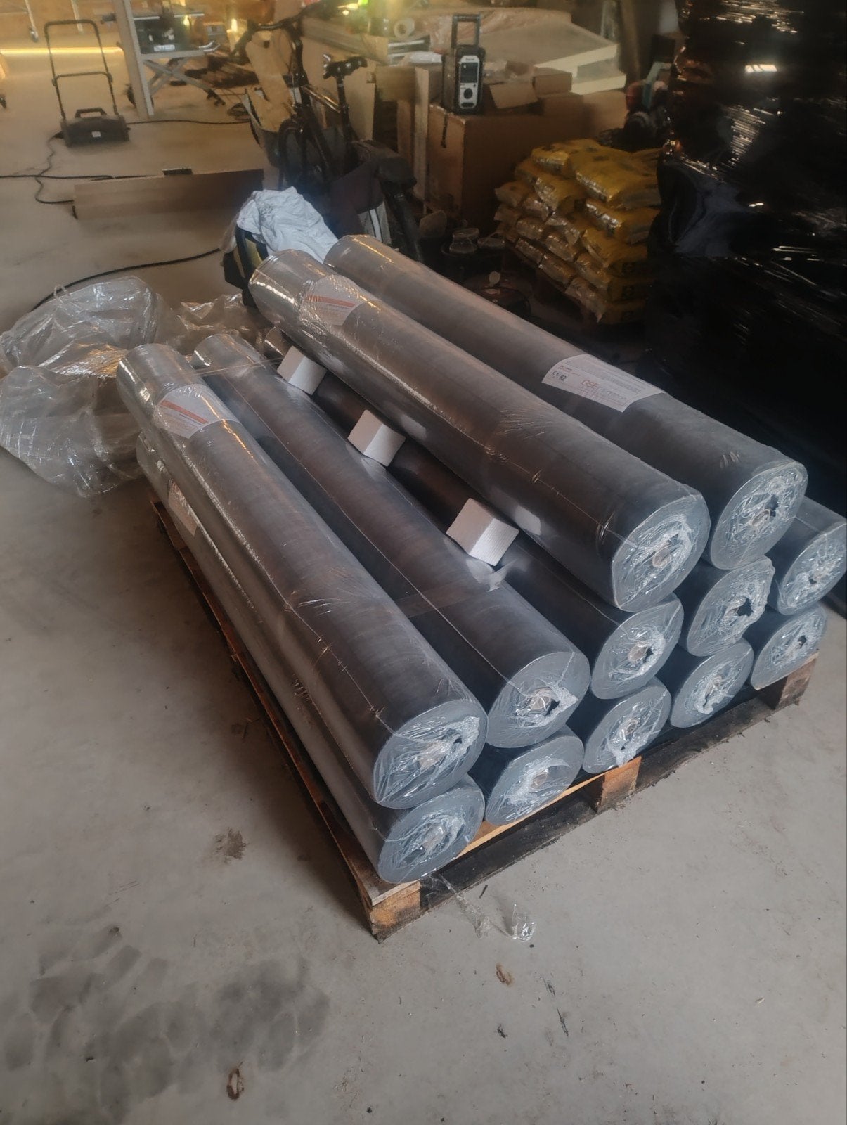 Spinvliesfolie 165gr/m2 1,5x50m, Overige materialen, Nieuw, Muurisolatie, 15 m² of meer