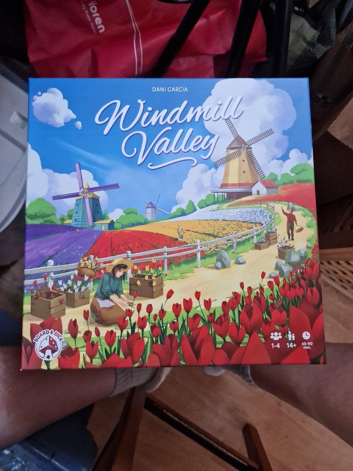 Windmill Valley Bordspel - Nieuwstaat, Hobby en Vrije tijd, Gezelschapsspellen | Bordspellen, Een of twee spelers, Ophalen of Verzenden