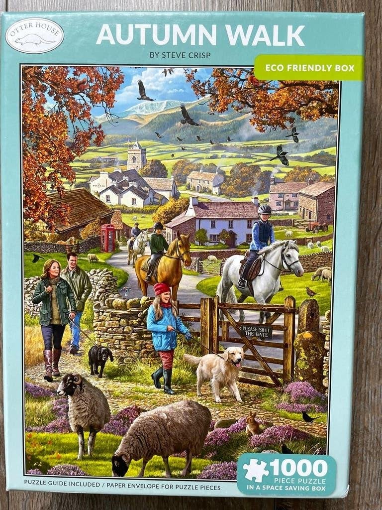 Otter House puzzel 1000 stukjes, Ophalen of Verzenden, 500 t/m 1500 stukjes, Zo goed als nieuw, Legpuzzel