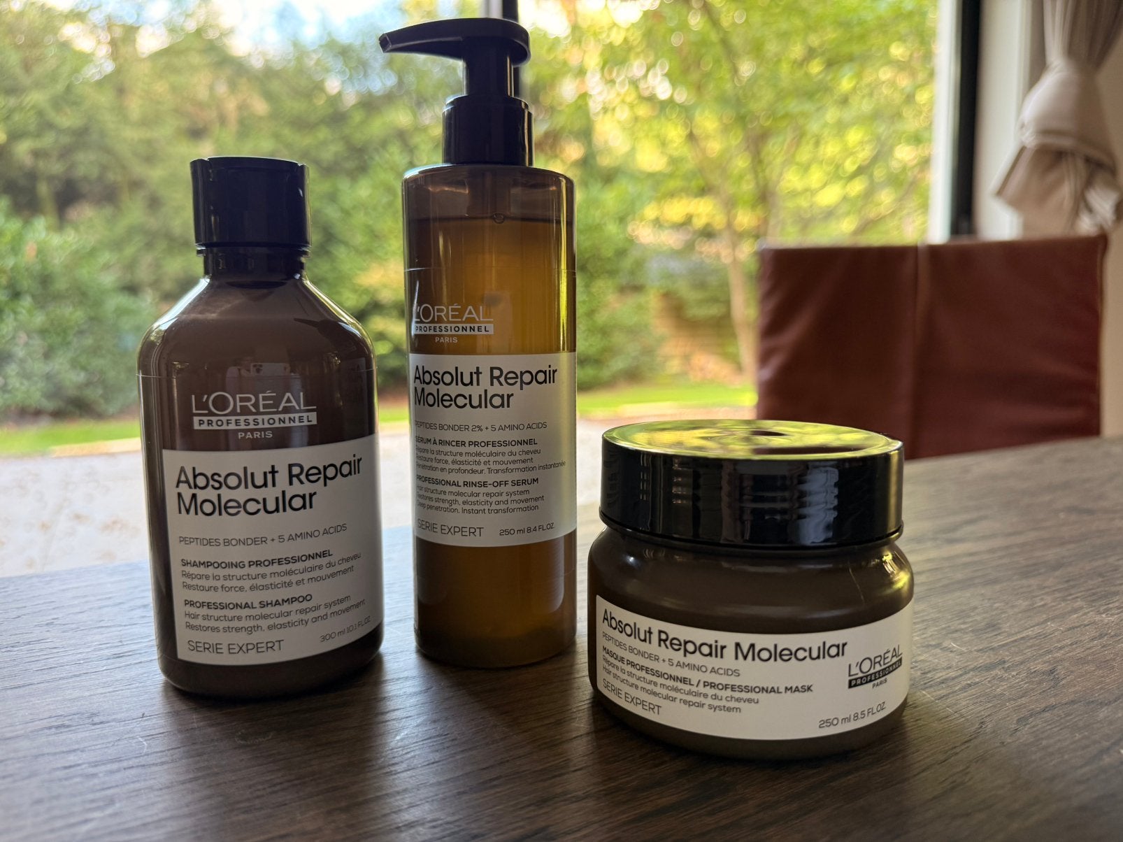 L'Oréal Professionnel - Absolut Repair Molecular set, Ophalen of Verzenden, Zo goed als nieuw, Shampoo of Conditioner
