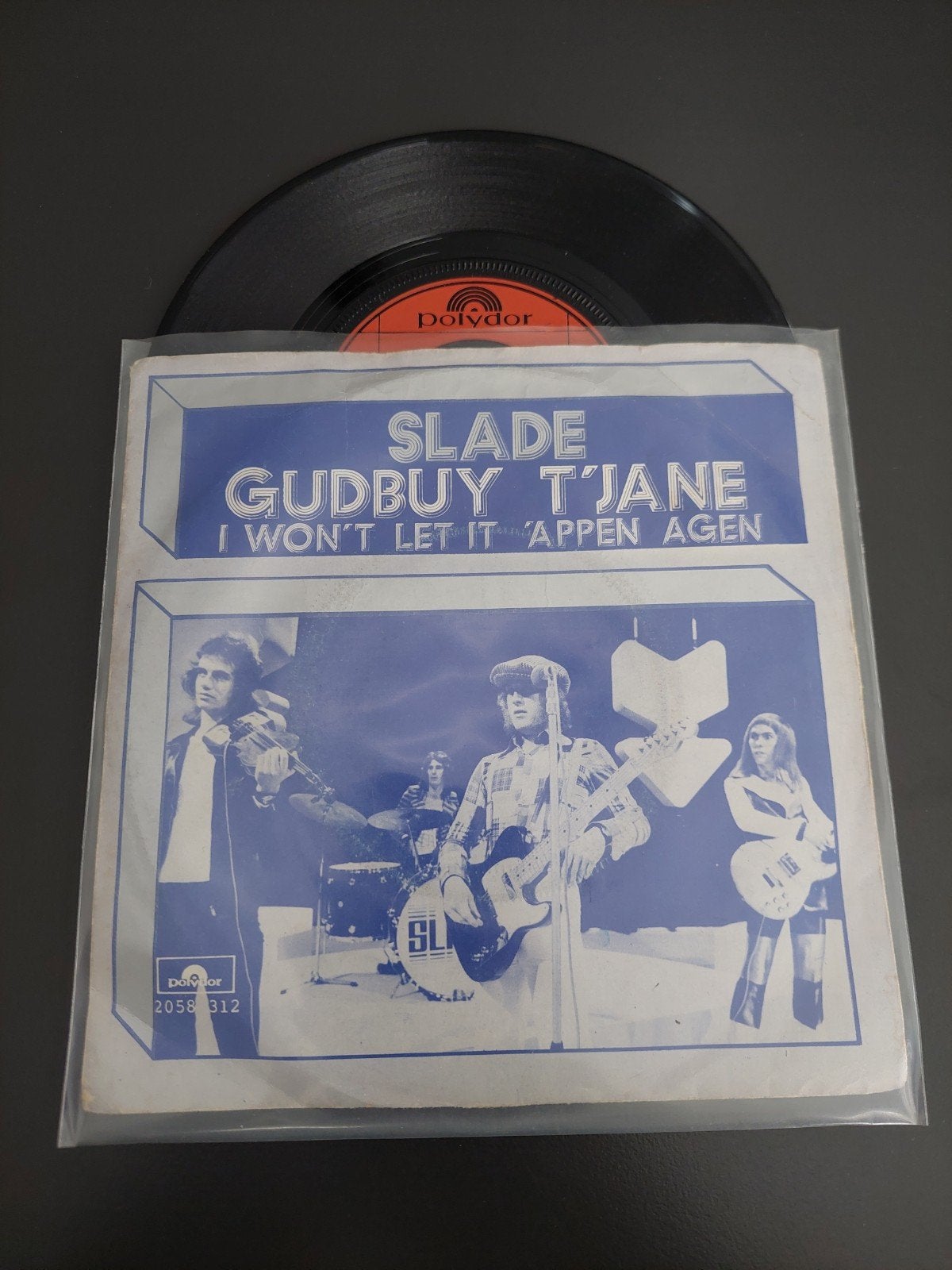 slade gudbuy t'jane, Cd's en Dvd's, Vinyl Singles, Ophalen of Verzenden, Gebruikt, 7 inch