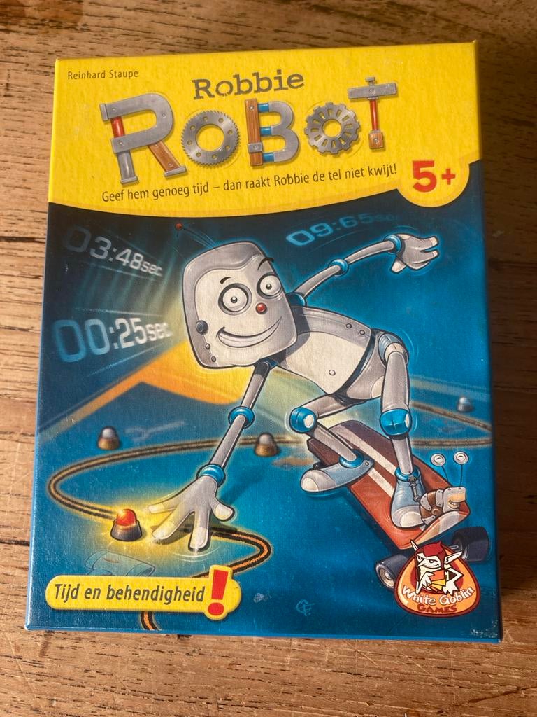 Robbie Robot spelletje, Vijf spelers of meer, Ophalen of Verzenden, Zo goed als nieuw
