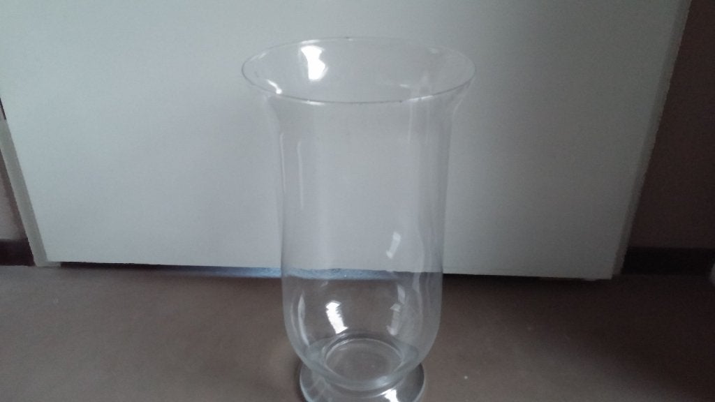 set glazen windlichten stolpen, Glas, Ophalen, Nieuw, Set