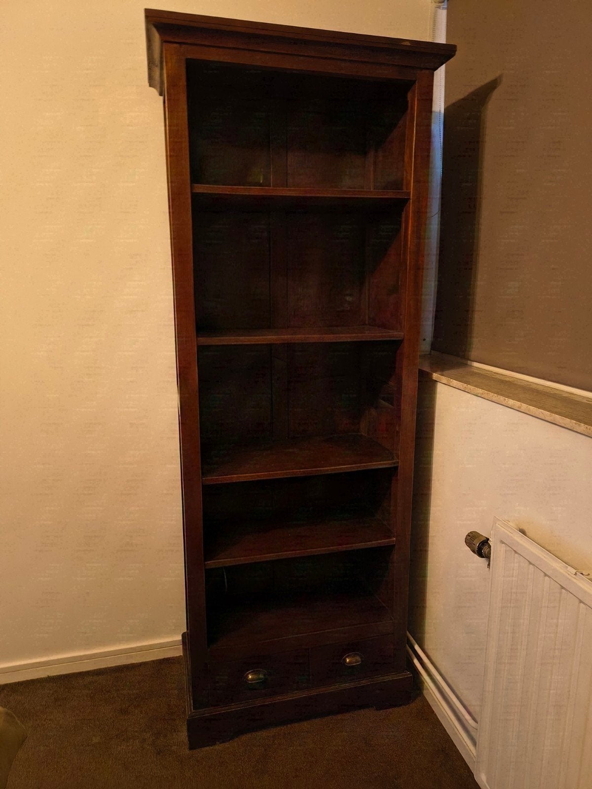 Boekenkast Koloniaal Teak, Ophalen, Gebruikt, 200 cm of meer, 50 tot 100 cm