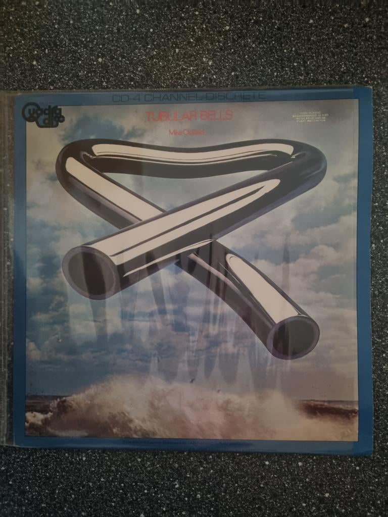 Mike Oldfield - Tubular Bells LP Vinyl CD 4 QUADRO LP, Cd's en Dvd's, Vinyl | Pop, Ophalen of Verzenden, Gebruikt, 12 inch