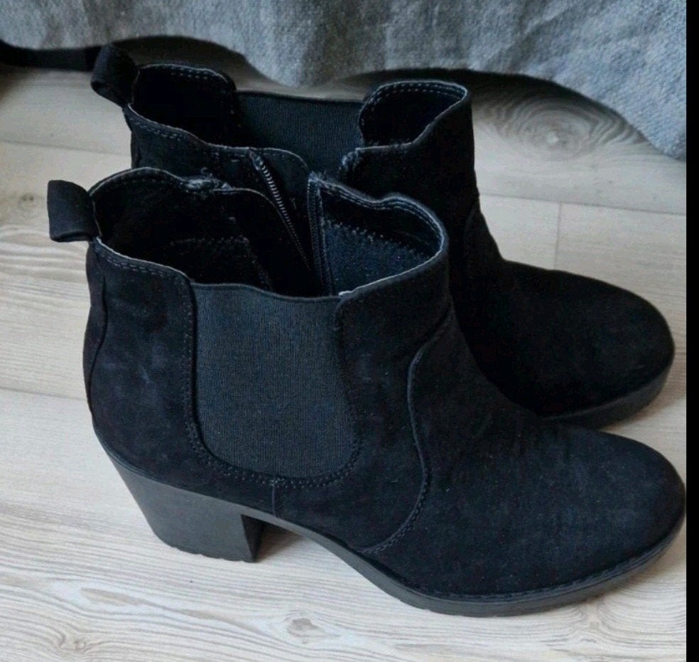 Zwarte enkellaarzen, Kleding | Dames, Schoenen, Zwart, Ophalen of Verzenden, Zo goed als nieuw, Graceland