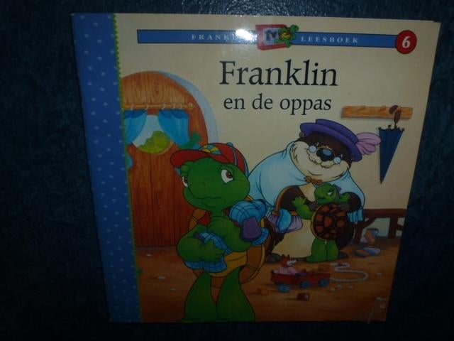 leuk boekje FRANKLIN en de oppas vanaf 4 jaar, Ophalen of Verzenden, Zo goed als nieuw, Fictie algemeen