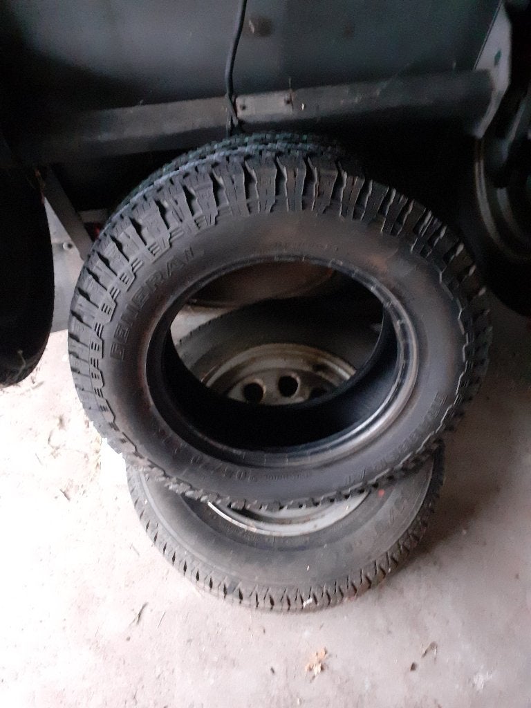 Nieuwe General Grabber AT3, band op Jimny velg, Ophalen of Verzenden, Zo goed als nieuw