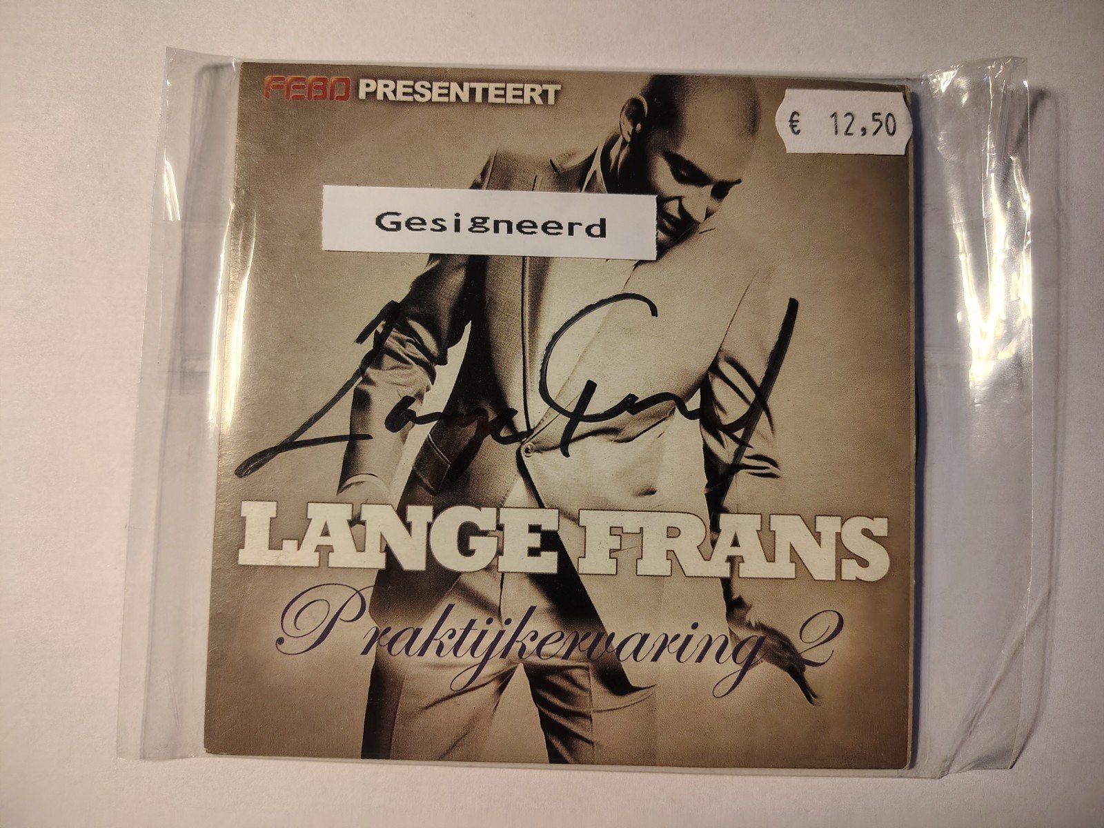 Lange Frans - Praktijkervaring 2 GESIGNEERD, Cd's en Dvd's, Ophalen of Verzenden, Zo goed als nieuw
