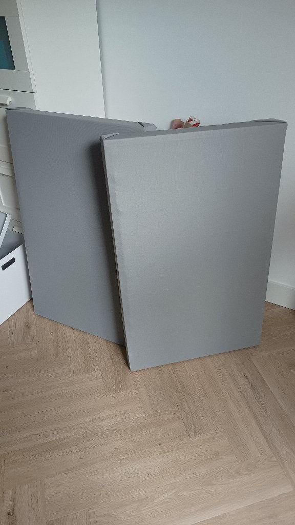 2 audio isolatie schermen 55 cm x 88 cm (zelfbouw), Audio, Tv en Foto, Luidsprekers, Gebruikt, Overige typen, Minder dan 60 watt