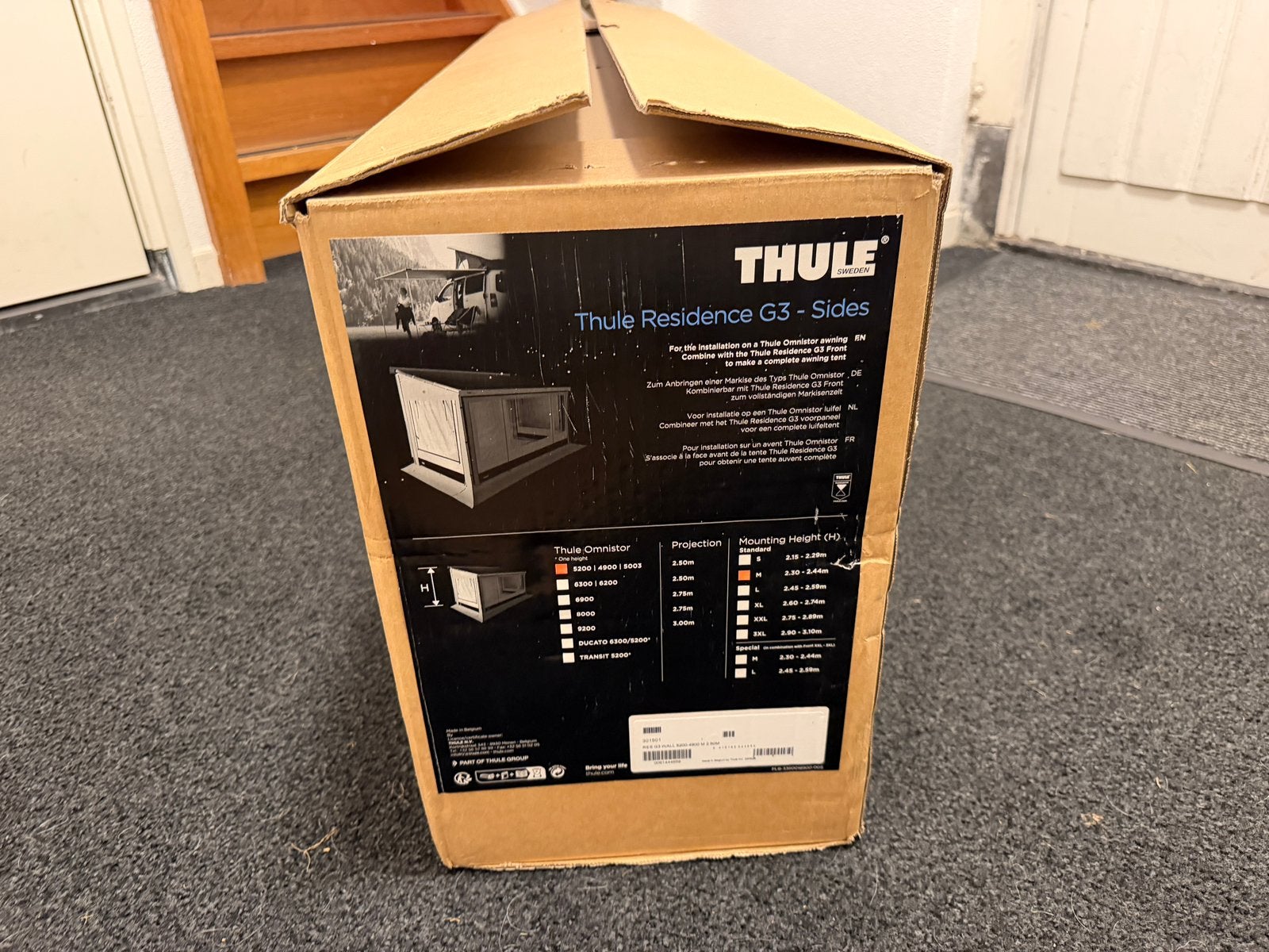 Thule Residence G3 zijwandenset M – nieuw in doos, Ophalen of Verzenden, Nieuw