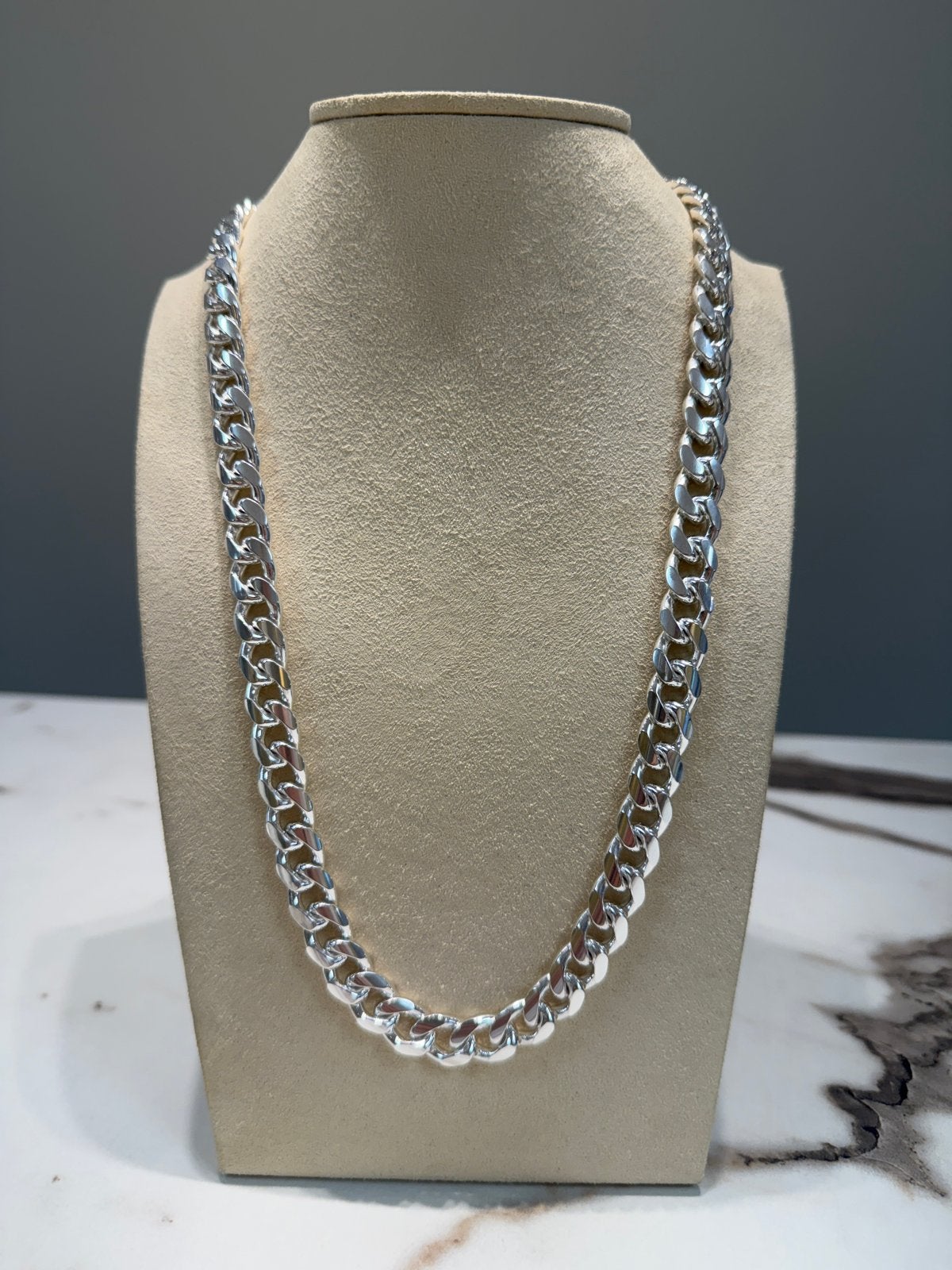 Dikke Cuban Ketting 142 gram Zilver, Sieraden, Tassen en Uiterlijk, Kettingen, Ophalen of Verzenden, Zo goed als nieuw, Zilver