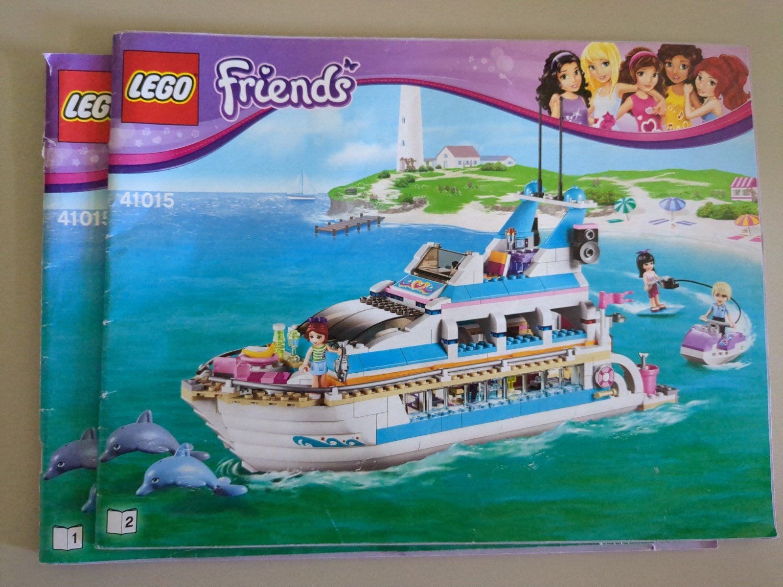Lego 41015 dolfijnen cruiser, Kinderen en Baby's, Speelgoed | Duplo en Lego, Gebruikt, Lego, Friends, Ophalen of Verzenden