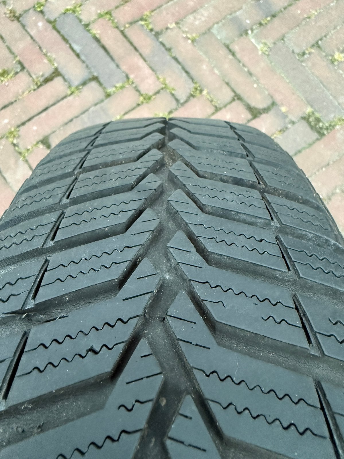 Setje wielen (velgen + winterbanden) voor 107, C1 of Aygo., Ophalen, 14 inch, Gebruikt, 155 mm