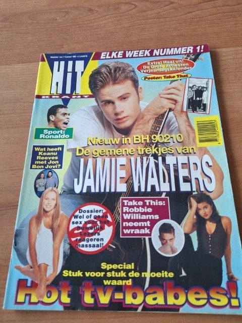 Hitkrant 1995 Madonna Mental Theo Simply Red Golden Earring, Verzenden, Gelezen, Muziek, Film of Tv