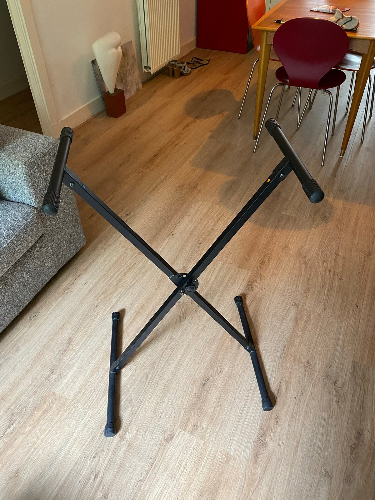 Stagg Z-vormige keyboardstandaard, Muziek en Instrumenten, Ophalen, Zo goed als nieuw, Instrumentstandaard, Keyboard of Synthesizer