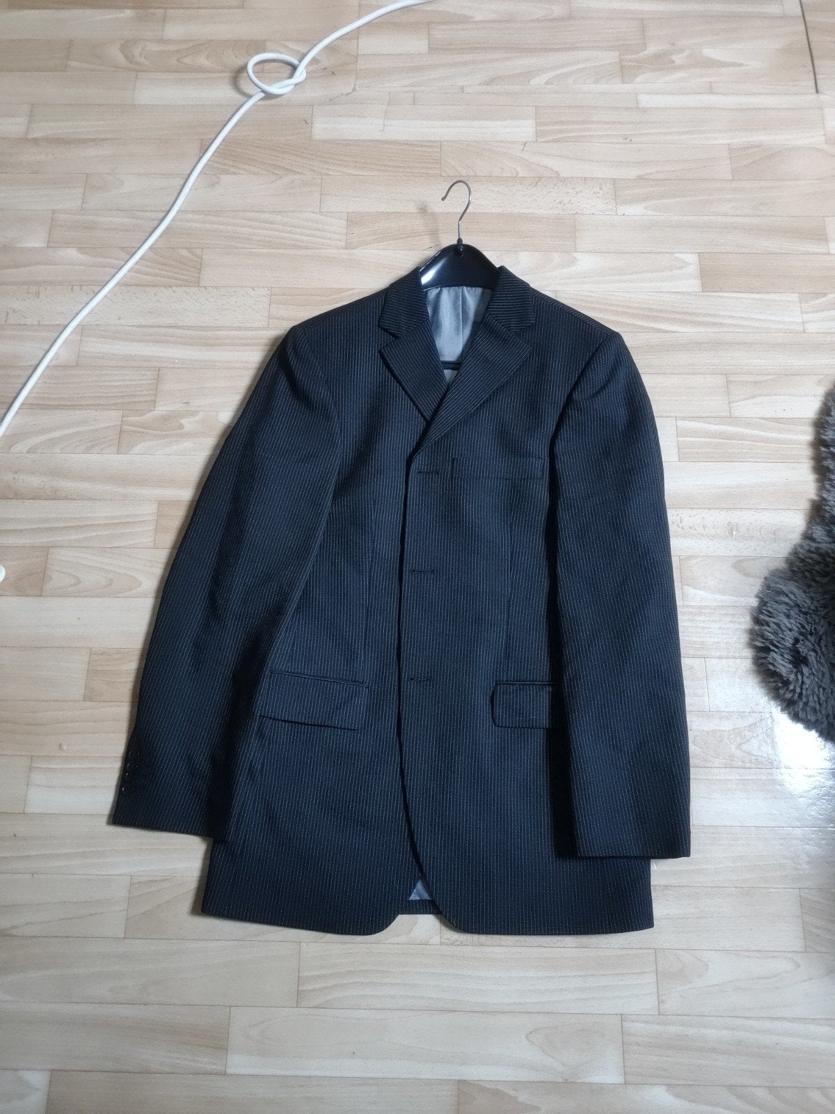 Zgan herenpak (Colbert en pantalon) merk WE maat 46, Kleding | Heren, Kostuums en Colberts, WE, Blauw, Ophalen of Verzenden, Zo goed als nieuw