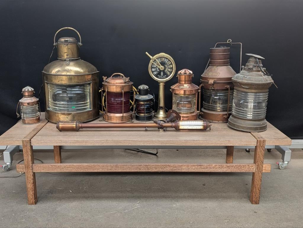 Antieke Scheepsverlichting & Maritieme Decoratie Collectie, Ophalen