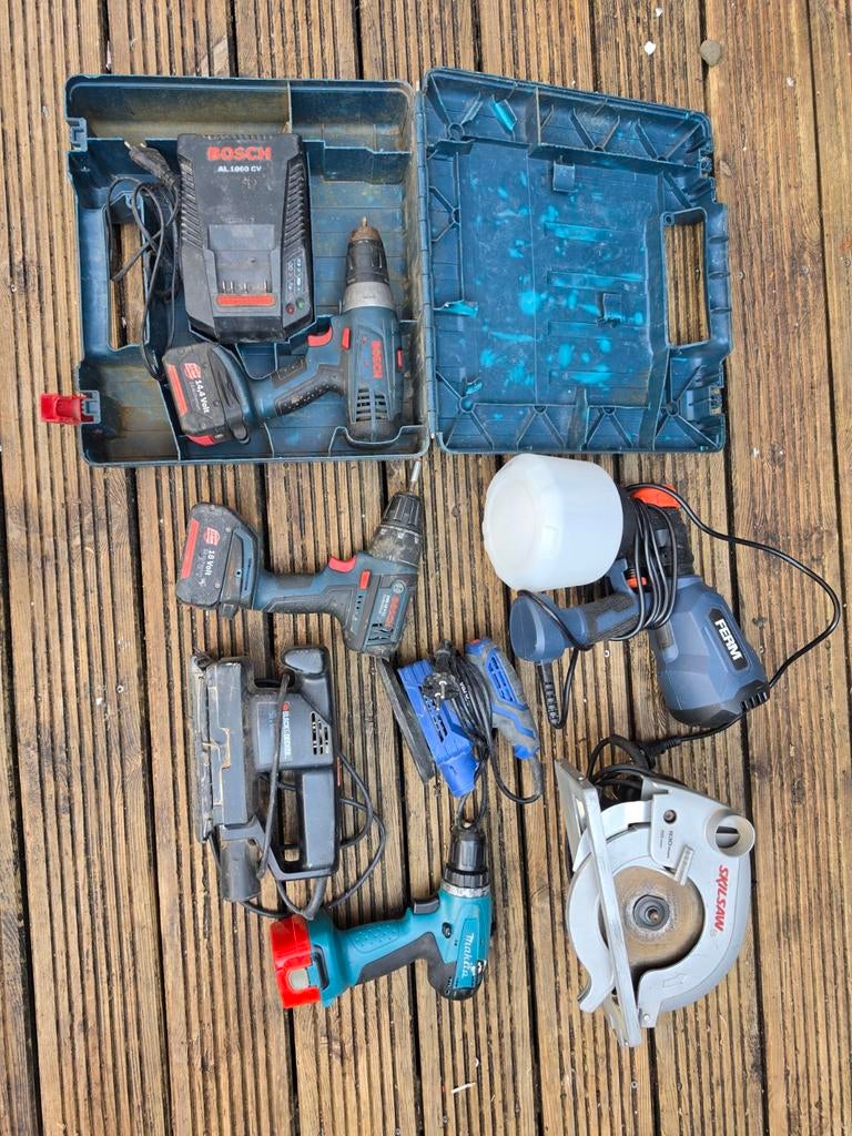 Diverse gereedschapset, Ophalen, Gebruikt, Minder dan 400 watt, Overige typen