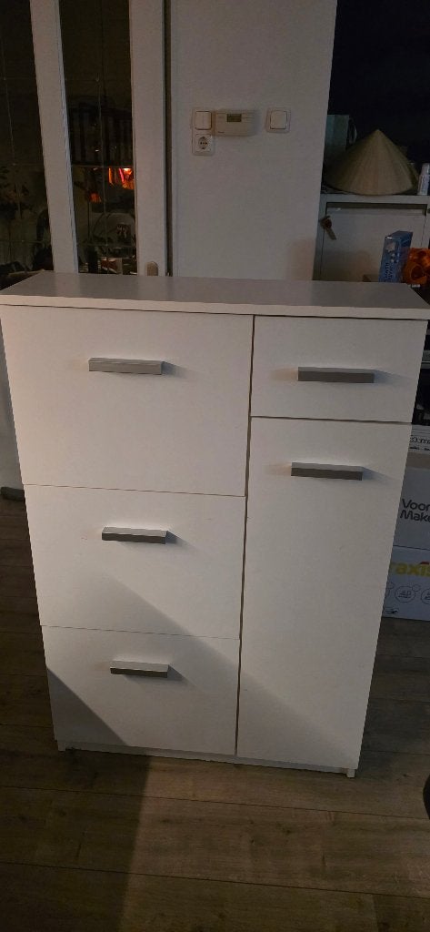 Witte Schoenenkast, Huis en Inrichting, Kasten | Schoenenkasten, Ophalen, Gebruikt, Hout
