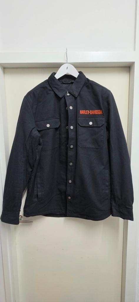 Harley-Davidson ridingshirt jacket xl zwart lange uitvoering, Heren, Ophalen of Verzenden, Tweedehands, Harley-Davidson