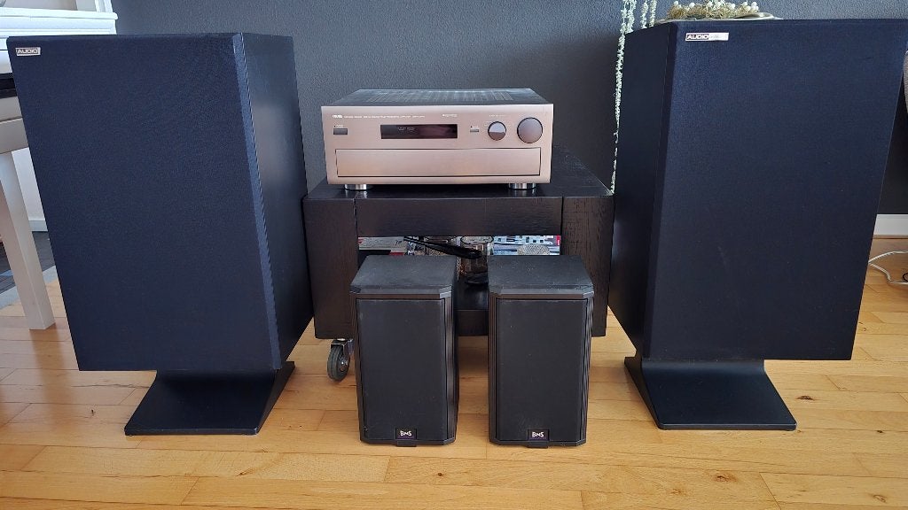 High End YAMAHA DSP-A2070 versterker, Ophalen, Gebruikt, Yamaha, 120 watt of meer