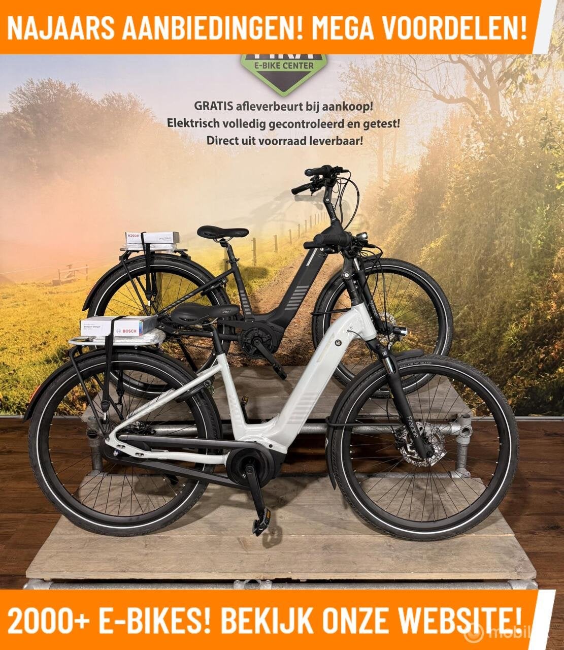 Frappe FBC 850I en 600I ebike met BOSCH midden motor!, 51 tot 55 cm, Nieuw, 50 km per accu of meer, Overige merken