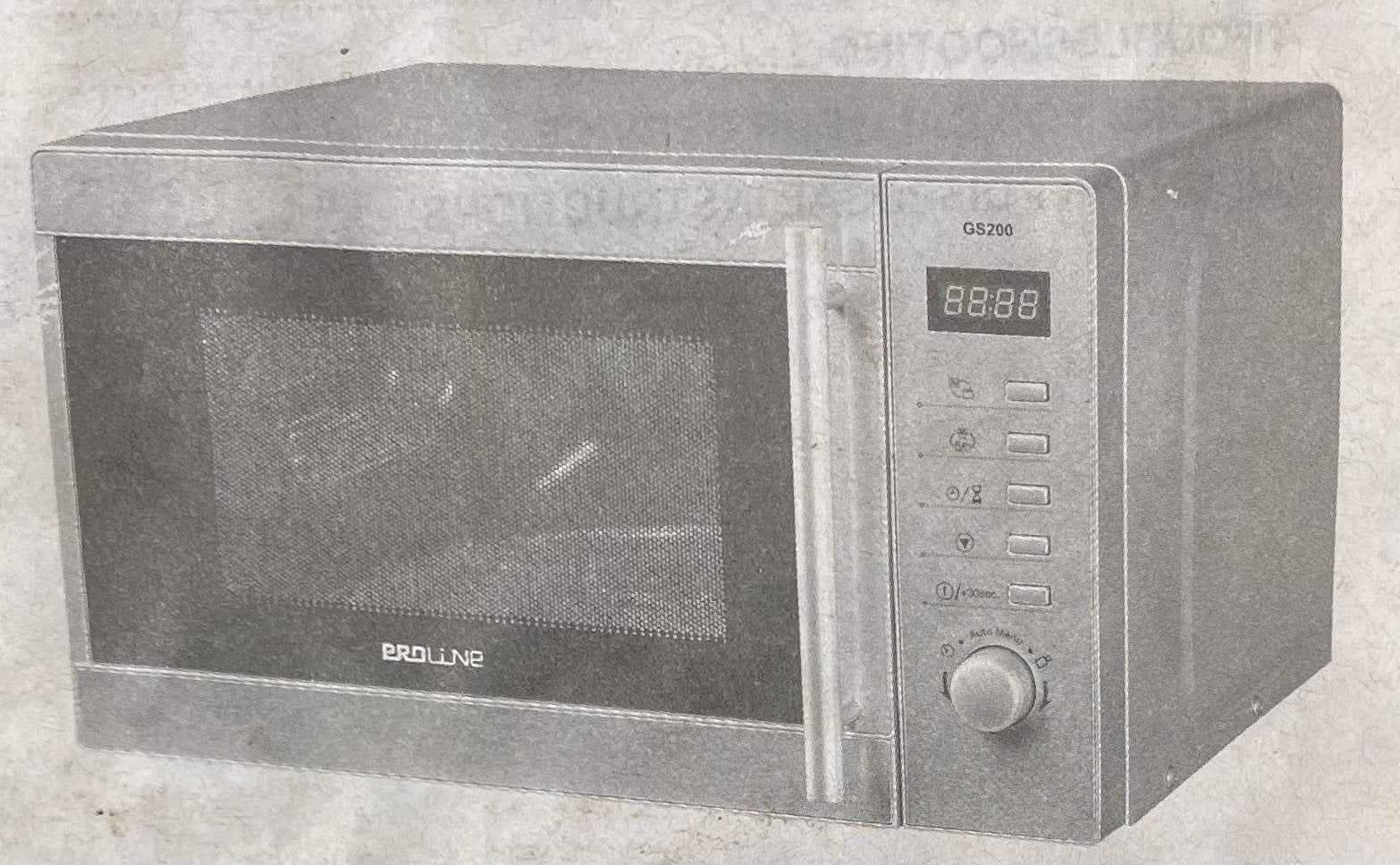 Proline magnetronoven, Ophalen, 50 tot 100 cm, Zo goed als nieuw, Minder dan 100 cm