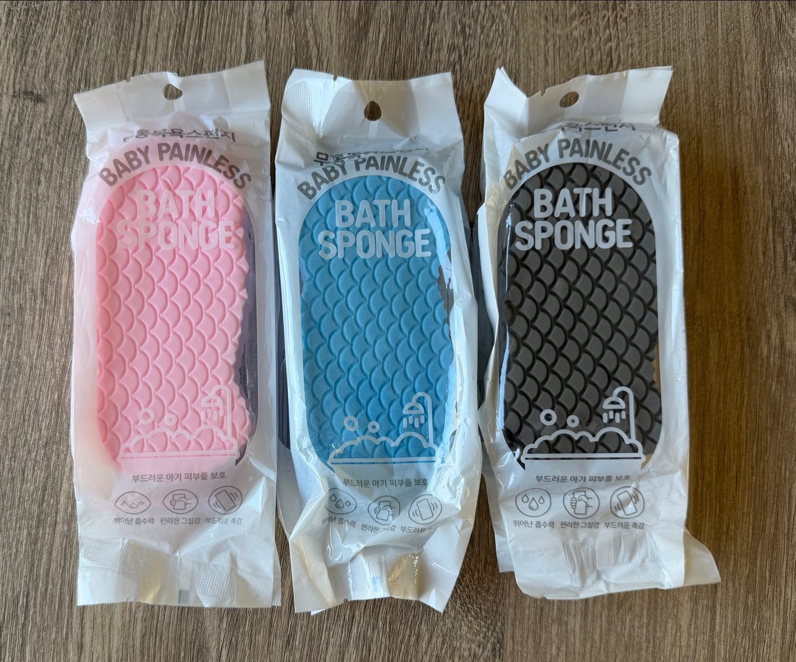 Baby Painless Bad Spons - Zachte Badborstel voor Baby's, Overige merken, Overige typen, Nieuw, Ophalen of Verzenden