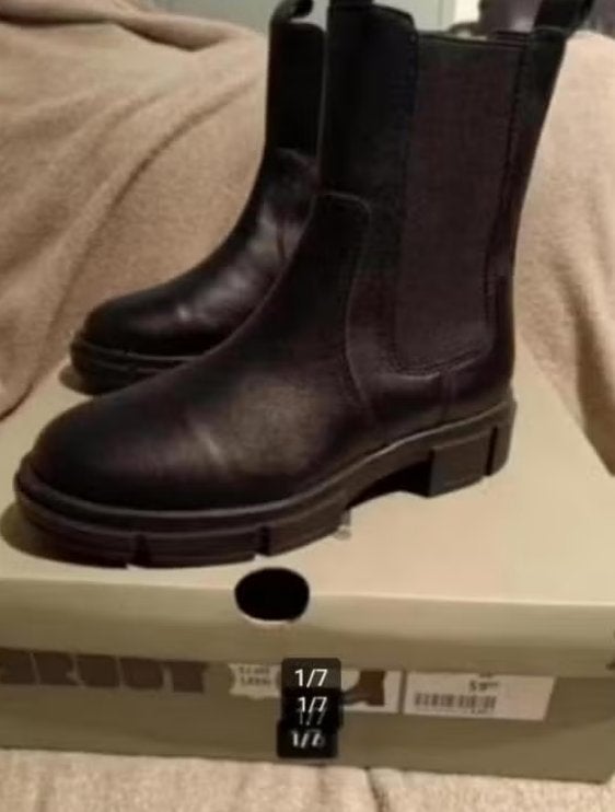 Groot kinderschoenen laarzen leer maat 34 nieuw, Meisje, Nieuw, Ophalen of Verzenden, Laarzen