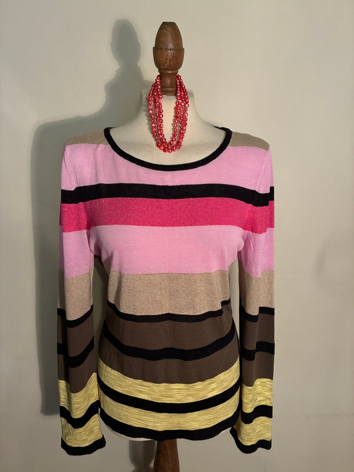 CLAUDIA STRATER TRUI/BLOUSE KLEURRIJK, Kleding | Dames, Blouses en Tunieken, Verzenden, Zo goed als nieuw, Maat 38/40 (M), Overige kleuren
