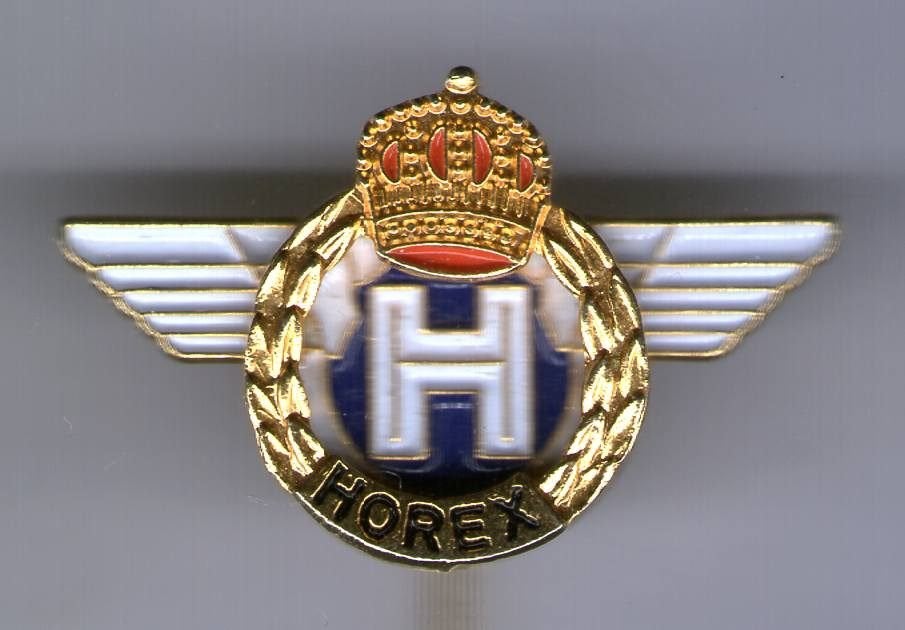 HOREX koper motorfiets speldje ( G_041), Verzenden, Zo goed als nieuw, Transport, Speldje of Pin