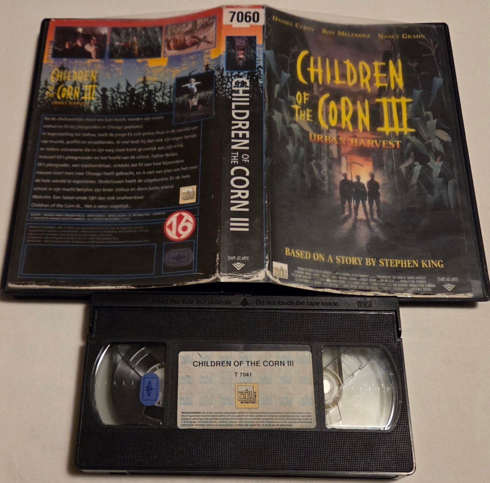 Stephen King Children Of The Corn III VHS Horror EX-RENTAL, Vanaf 16 jaar, Ophalen of Verzenden, Gebruikt, Horror