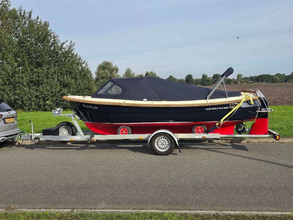 Sloep + trailer, Watersport en Boten, Ophalen, Overige typen, 10 pk, 2 m