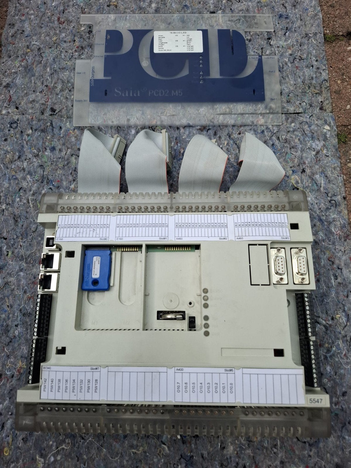 SAIA BURGESS CPU MODULE - PCD2.M5547 (GEBRUIKT), Ophalen of Verzenden