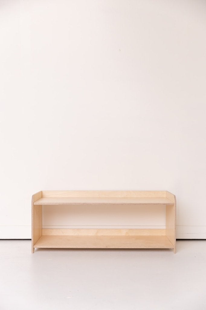 Houten montessori speelgoedkast Jindl naturel, laag, Jindl, Kast, Info@jindl.nl, Nieuw