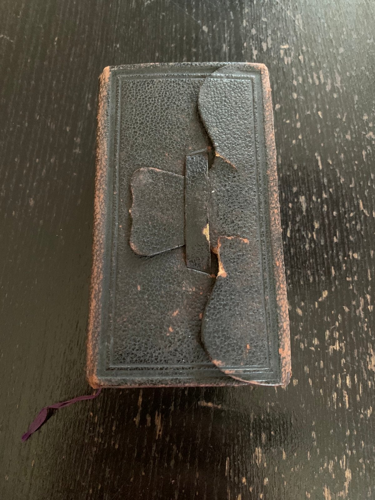 Bijbeltje in leer gebonden 1918, Ophalen of Verzenden