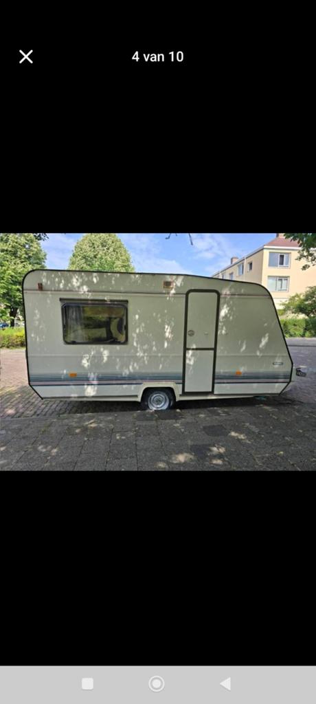 Caravan Adria 4158 instapklaar en zeer compleet, Caravans en Kamperen, Schokbreker, Treinzit, Particulier, Adria