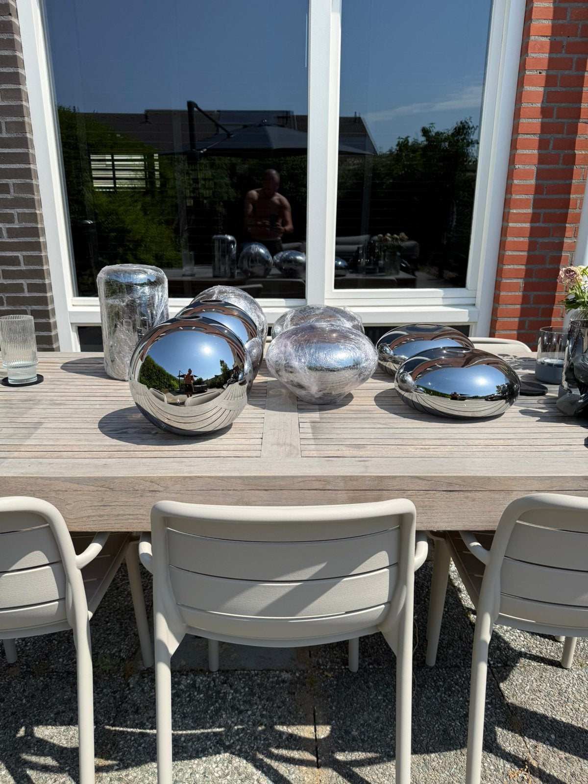 ByEVE ‘shadow’ glazen lampenkappen te koop!, Ophalen of Verzenden, Zo goed als nieuw, Minder dan 50 cm