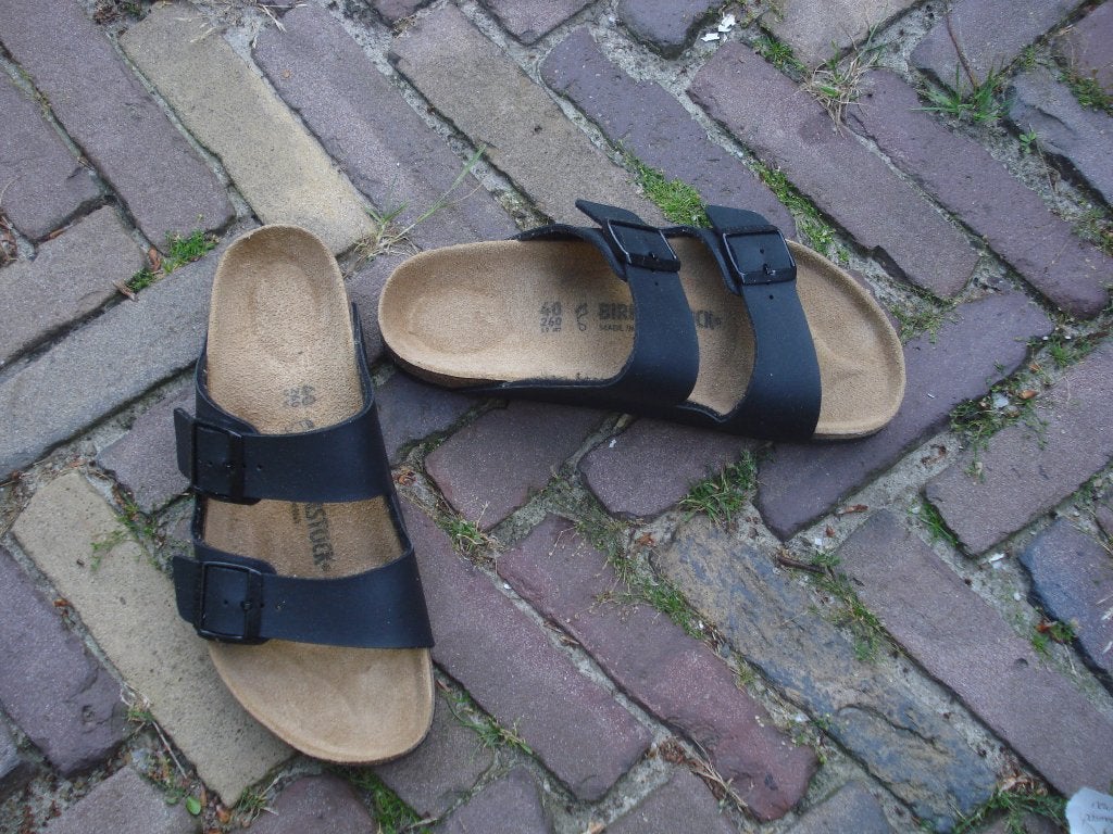 BIRKENSTOCK ARIZONA ZWART 40 NIEUW GRATIS VERZENDING POST, Verzenden, Zwart, Nieuw, Slippers