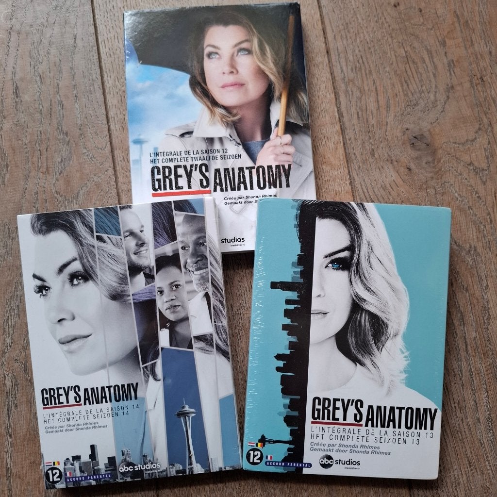 Greys Anatomy: Het Complete Seizoen 12, 13 en 14, Cd's en Dvd's, Dvd's | Tv en Series, Nederlands, Drama, Ophalen of Verzenden