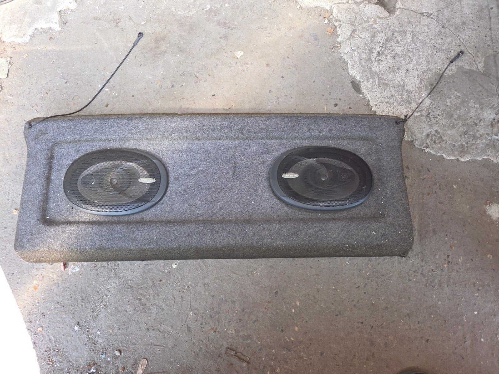 Corsa a hoedenplank met Pioneer TS-A6956  3 weg, Ophalen of Verzenden, Gebruikt