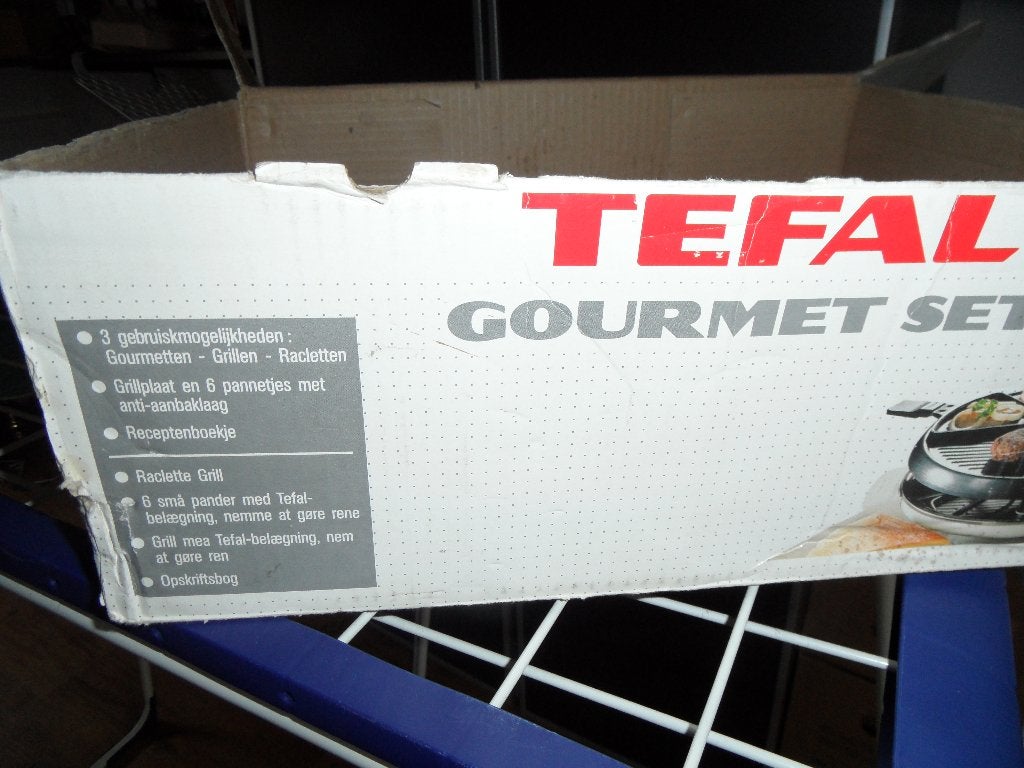 Goed functionerende TEFAL Gourmetstel, Witgoed en Apparatuur, Gourmetstellen, Ophalen of Verzenden, Gebruikt, 4 t/m 7 personen