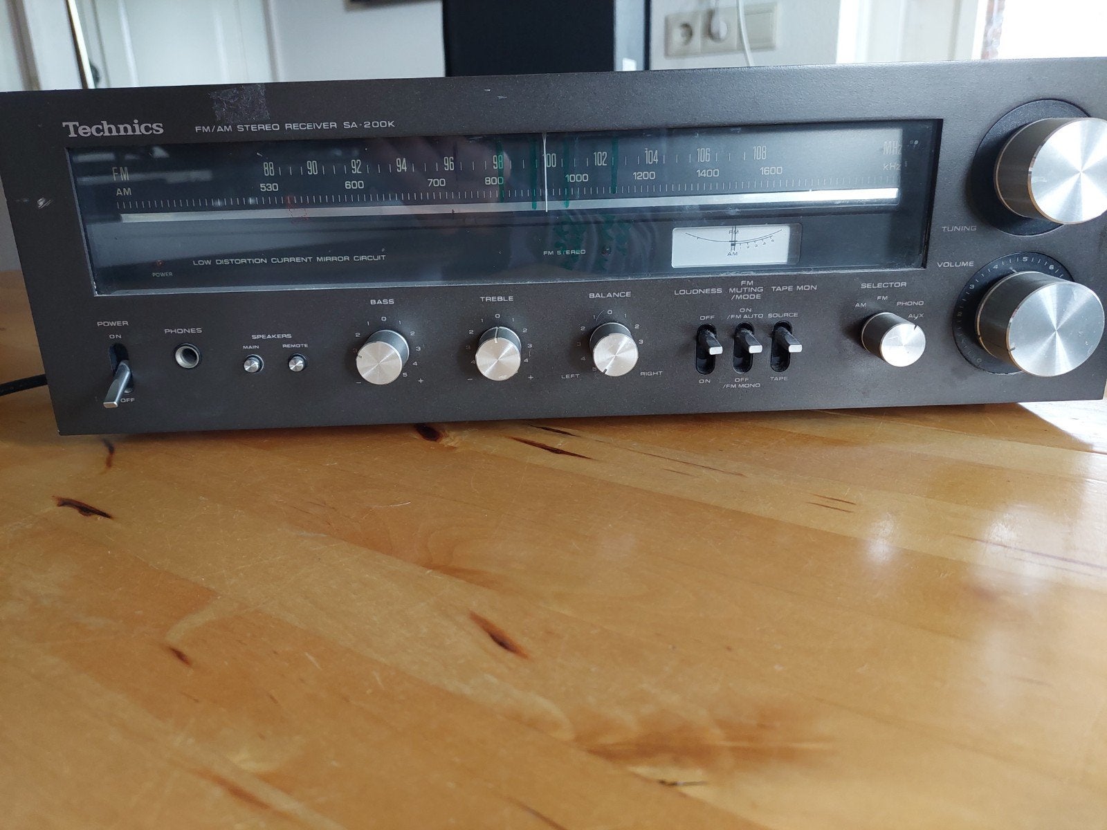 Technics SA-200K FM/AM Stereo Receiver - Vintage Audio, Gebruikt, 120 watt of meer, Stereo, Ophalen