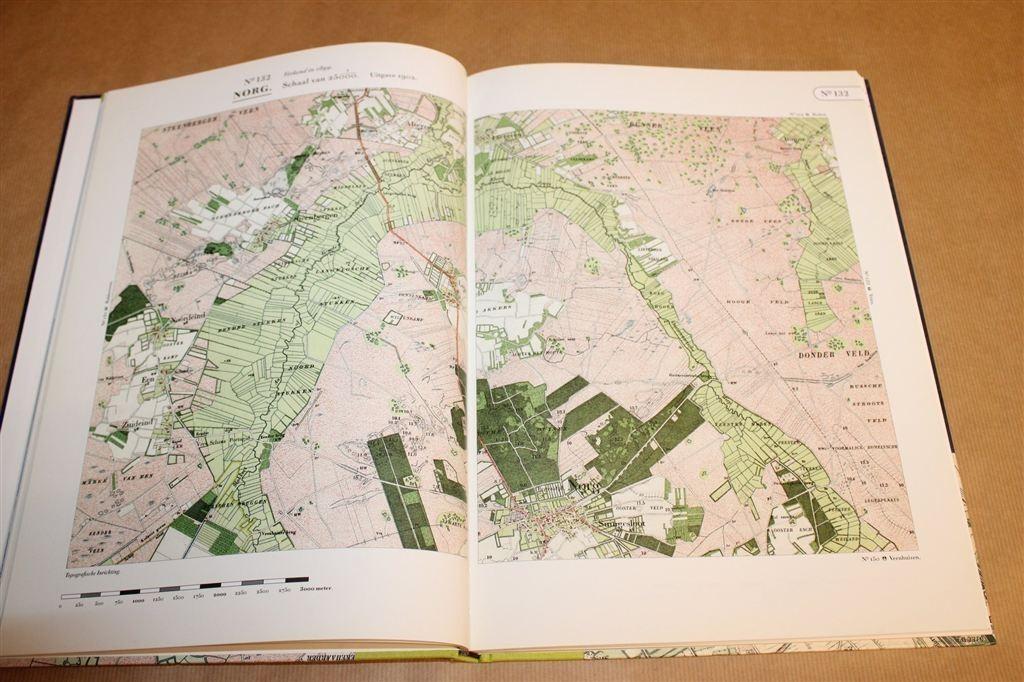 Grote Historische Atlas Drenthe — Kaarten 1:25.000, Boeken, Atlassen en Landkaarten, Gelezen, Ophalen of Verzenden, Landkaart