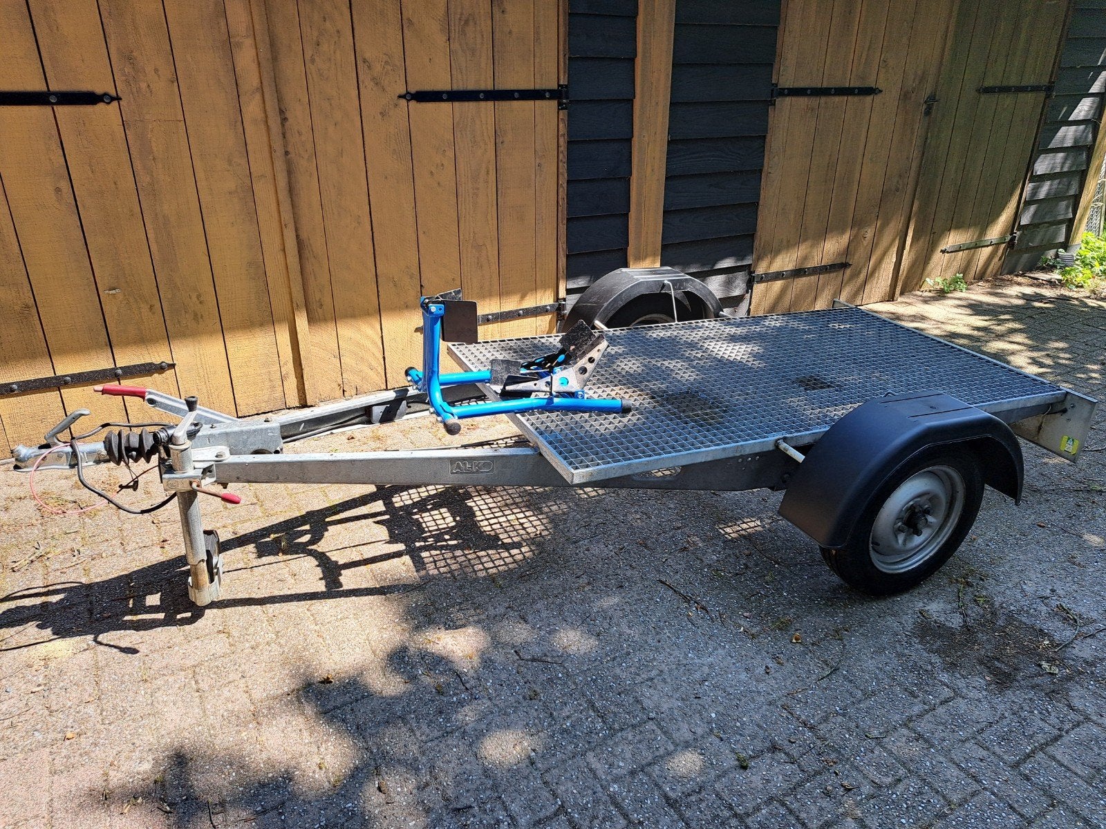 Motortrailer, 750 kg, geremd, vakantieklaar, Ophalen